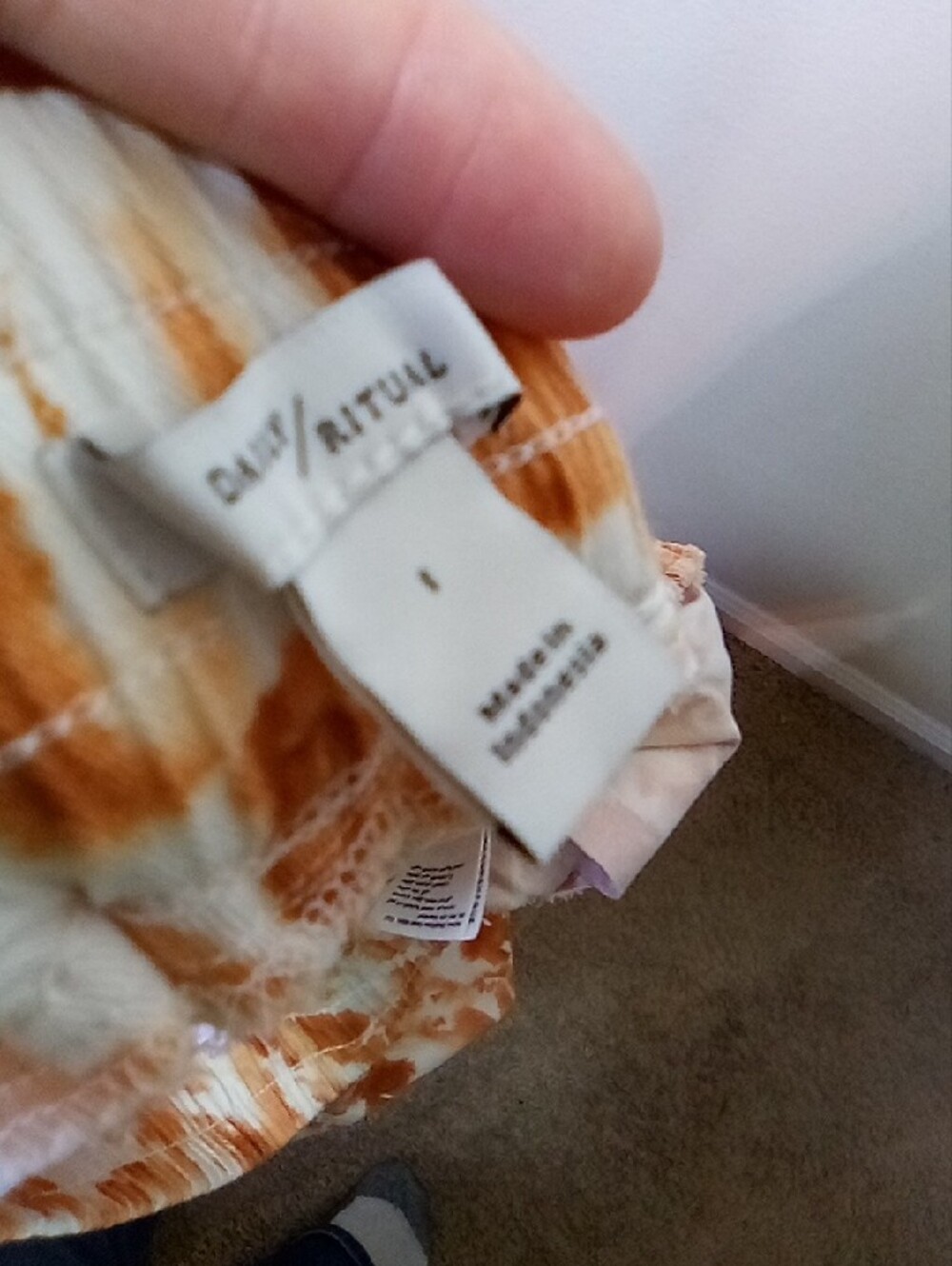 Daily Ritual Printed Pull-On Pants NWT - Picture 5 of 5